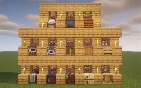 types of villagers in minecraft